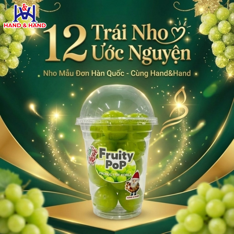 12 TRÁI NHO ƯỚC NGUYỆN – XU HƯỚNG NĂM NÀY CÙNG HAND & HAND KHỞI XƯỚNG