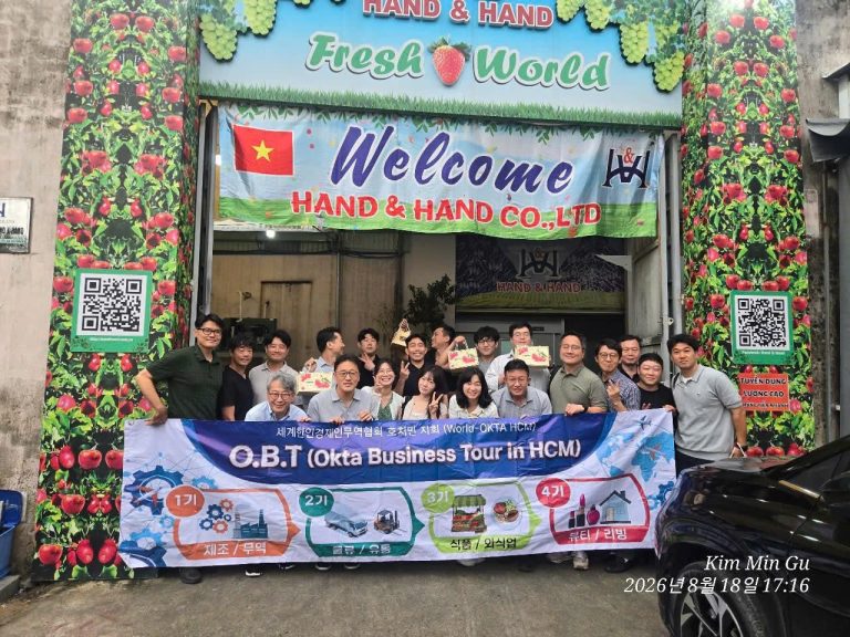 20 Thành Viên OKTA Tham Quan Hand&Hand – Kết Nối Cơ Hội, Mở Rộng Hợp Tác Kinh Doanh